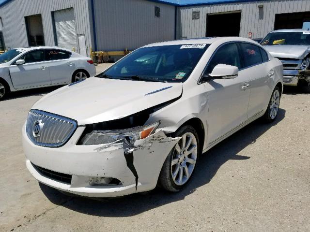 1G4GE5GD4BF273802 - 2011 BUICK LACROSSE C WHITE photo 2