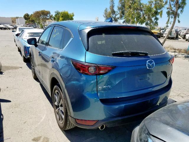 JM3KFADM8J1380251 - 2018 MAZDA CX-5 GRAND BLUE photo 3