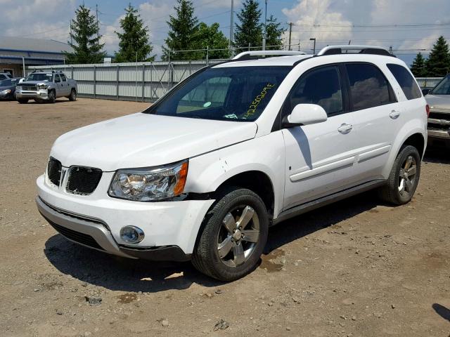 2CKDL33F196231755 - 2009 PONTIAC TORRENT WHITE photo 2