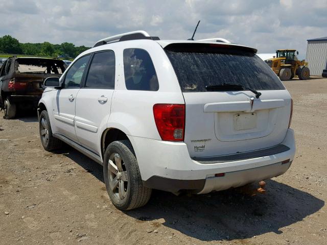 2CKDL33F196231755 - 2009 PONTIAC TORRENT WHITE photo 3