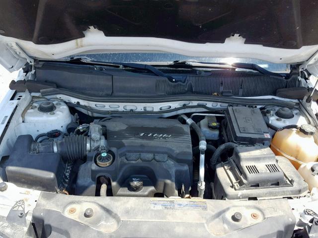 2CKDL33F196231755 - 2009 PONTIAC TORRENT WHITE photo 7