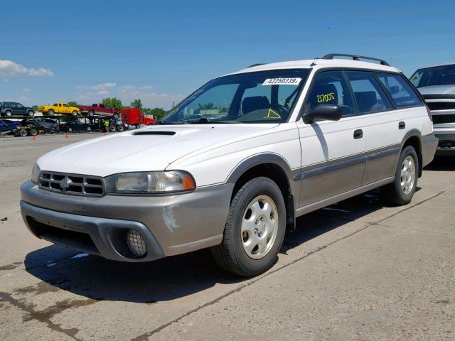 4S3BG6850V7627559 - 1997 SUBARU LEGACY OUT WHITE photo 2