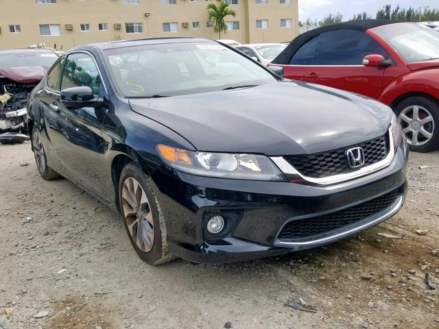 1HGCT1B88DA017045 - 2013 HONDA ACCORD EXL BLACK photo 1