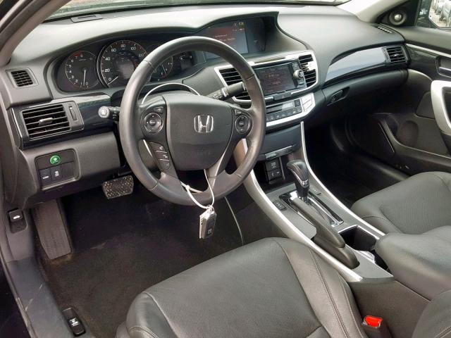 1HGCT1B88DA017045 - 2013 HONDA ACCORD EXL BLACK photo 9