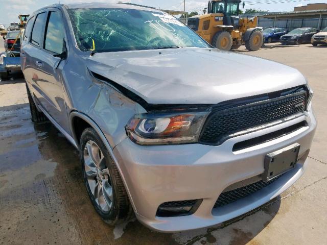 1C4RDJDG8KC691563 - 2019 DODGE DURANGO GT GRAY photo 1