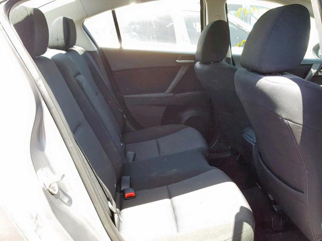 JM1BL1SFXA1182079 - 2010 MAZDA 3 I SILVER photo 6