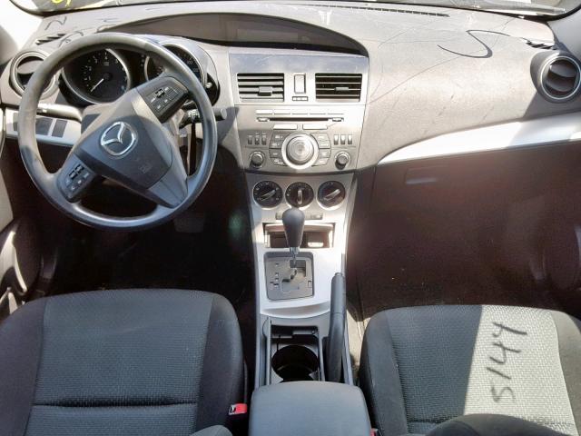 JM1BL1SFXA1182079 - 2010 MAZDA 3 I SILVER photo 9