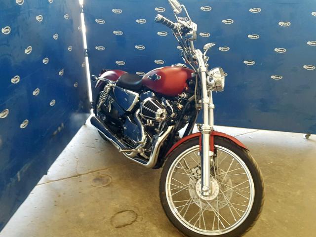 1HD1CGP146K460776 - 2006 HARLEY-DAVIDSON XL1200 C RED photo 1