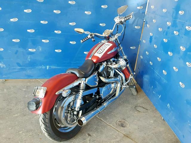 1HD1CGP146K460776 - 2006 HARLEY-DAVIDSON XL1200 C RED photo 4