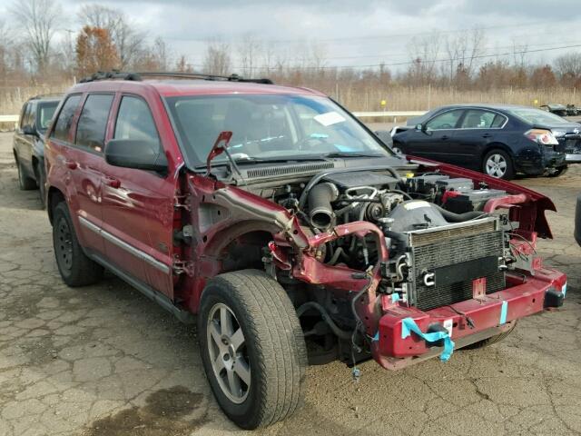 1J8GR48K19C552239 - 2009 JEEP GRAND CHER RED photo 1