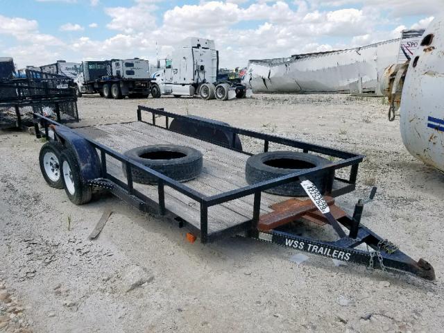 5VNBU1626FT140325 - 2015 UTILITY TRAILER BLACK photo 1