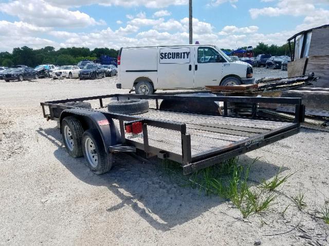 5VNBU1626FT140325 - 2015 UTILITY TRAILER BLACK photo 3