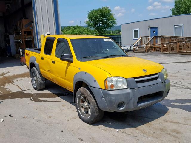 1N6ED27Y33C462893 - 2003 NISSAN FRONTIER C YELLOW photo 1