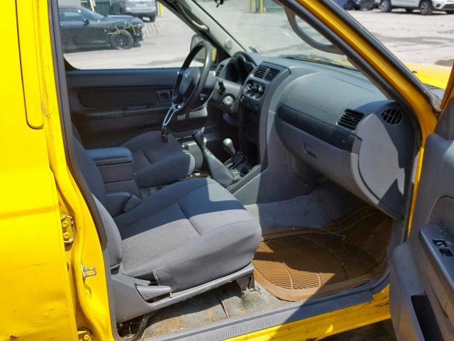 1N6ED27Y33C462893 - 2003 NISSAN FRONTIER C YELLOW photo 5