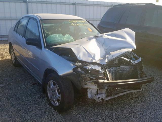 2HGES16201H615127 - 2001 HONDA CIVIC DX SILVER photo 1