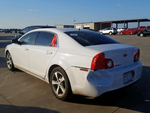 1G1ZC5E17BF218880 - 2011 CHEVROLET MALIBU 1LT 白色 照片 3