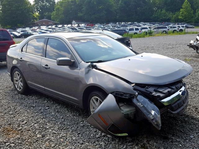 3FAHP0JA0BR266679 - 2011 FORD FUSION SEL GRAY photo 1