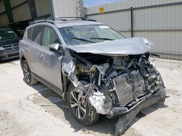 2T3WFREV8JW421236 - 2018 TOYOTA RAV4 ADVEN SILVER photo 1