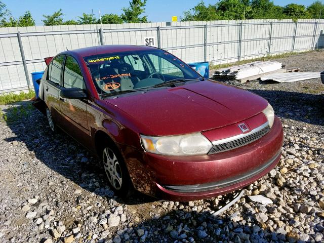1G8AJ54F94Z206801 - 2004 SATURN ION LEVEL MAROON photo 1