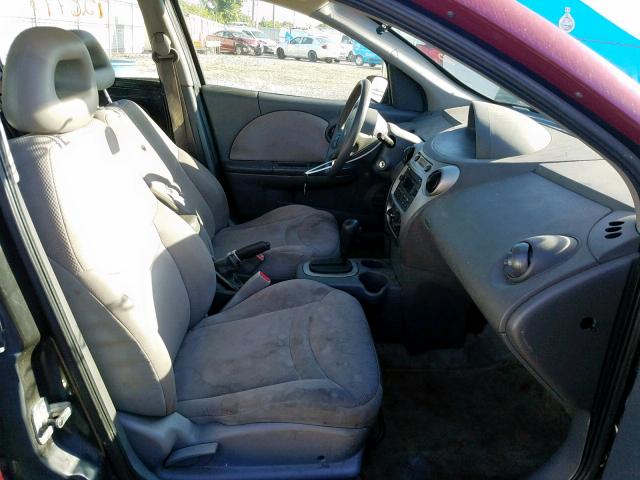 1G8AJ54F94Z206801 - 2004 SATURN ION LEVEL MAROON photo 5