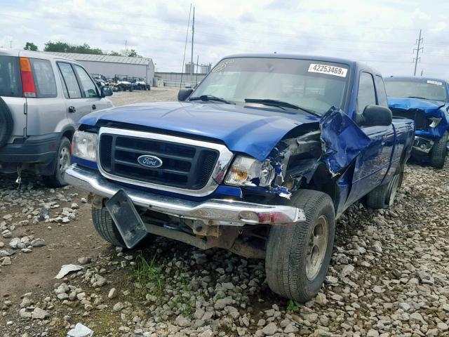 1FTZR45E85PA70403 - 2005 FORD RANGER SUP BLUE photo 2