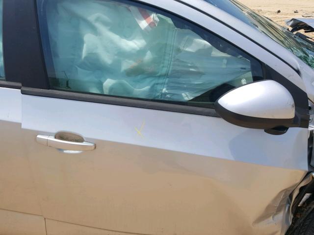 1G1JB6SH3D4166217 - 2013 CHEVROLET SONIC LS 银色 照片 5