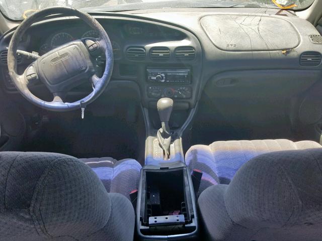 1G2WP52K3YF163093 - 2000 PONTIAC GRAND PRIX BLACK photo 9