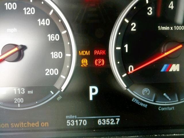 WBS6C9C58ED467172 - 2014 BMW M6 GRAN CO WHITE photo 8