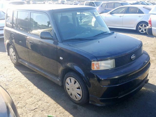 JTLKT334X64075438 - 2006 TOYOTA SCION XB BLACK photo 1