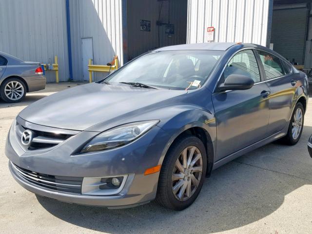 1YVHZ8BH0A5M43726 - 2010 MAZDA 6 I GRAY photo 2