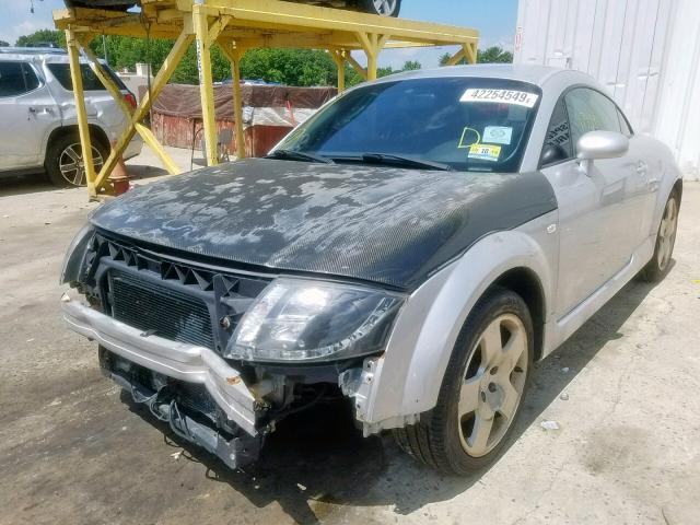 TRUUC28N1Y1021214 - 2000 AUDI TT QUATTRO SILVER photo 2