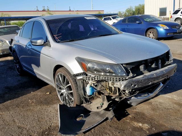 1HGCP36828A021480 - 2008 HONDA ACCORD EXL SILVER photo 1