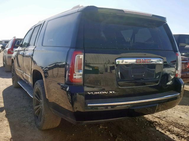 1GKS2HKJ3GR179412 - 2016 GMC YUKON XL D BLACK photo 3