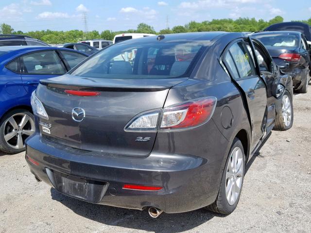 JM1BL1S56A1290058 - 2010 MAZDA 3 S GRAY photo 4