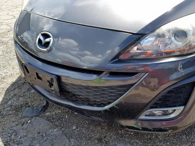 JM1BL1S56A1290058 - 2010 MAZDA 3 S GRAY photo 9