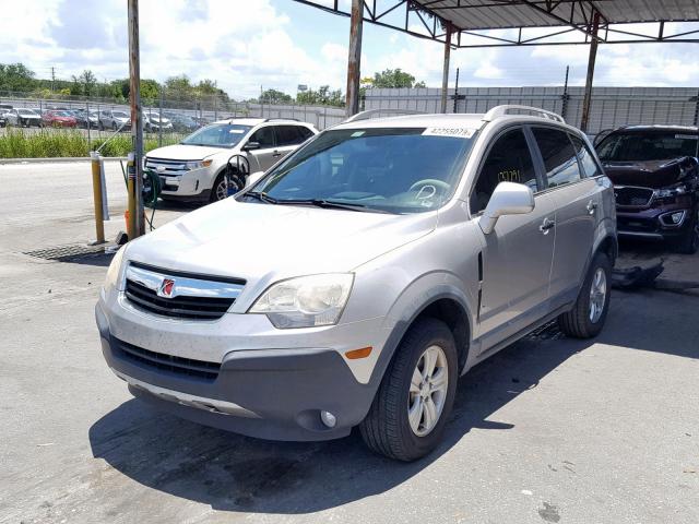 3GSCL33P48S669427 - 2008 SATURN VUE XE SILVER photo 2