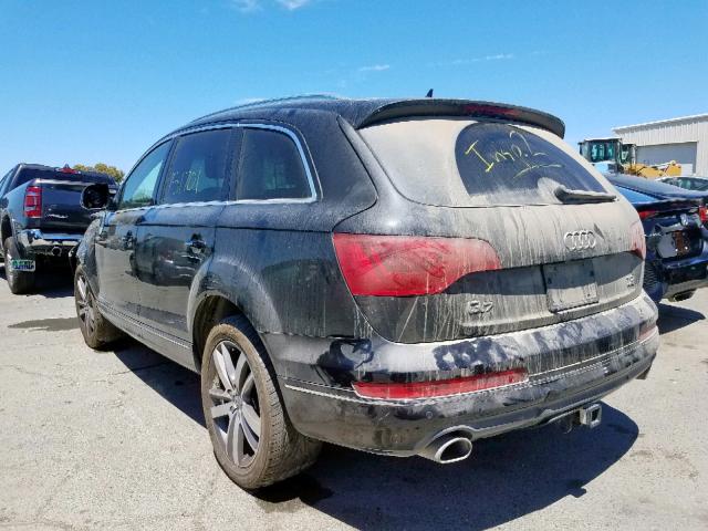 WA1LMAFEXFD011609 - 2015 AUDI Q7 TDI BLACK photo 3