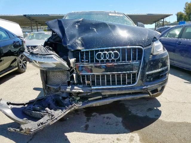 WA1LMAFEXFD011609 - 2015 AUDI Q7 TDI BLACK photo 9