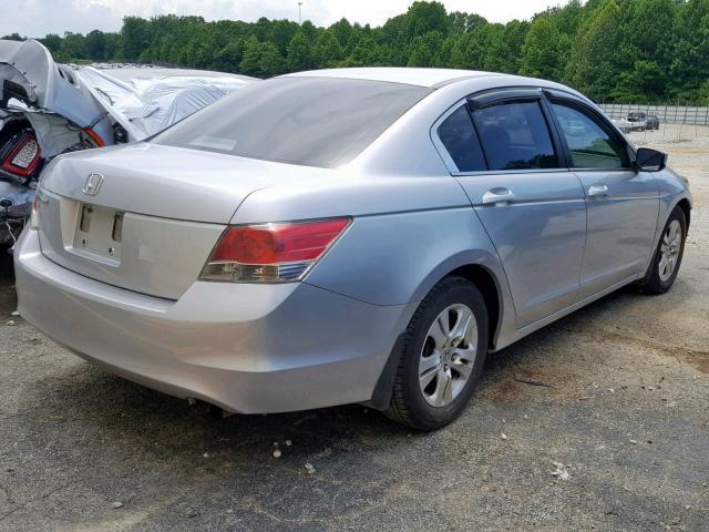 1HGCP26439A039754 - 2009 HONDA ACCORD LXP SILVER photo 4