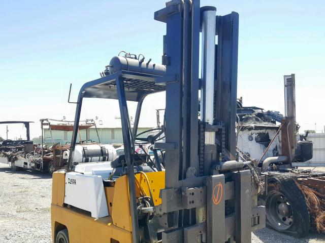 915782725174 - 1989 CLARK FORKLIFT FORKLIFT Жовтий фото 9