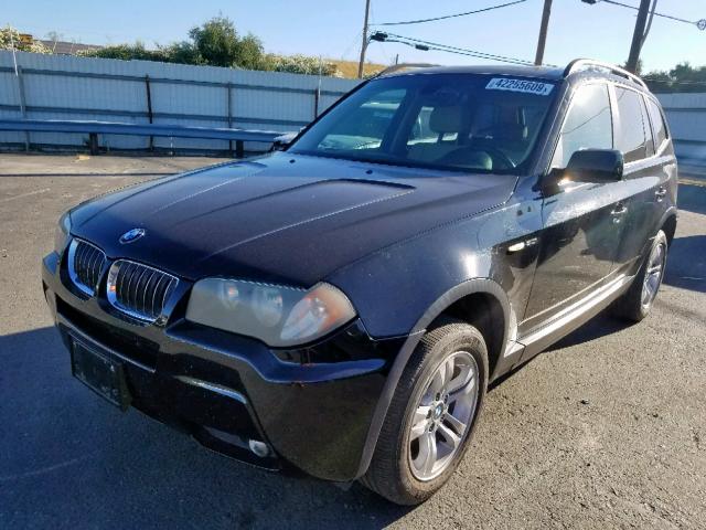 WBXPA93406WD24589 - 2006 BMW X3 3.0I BLACK photo 2