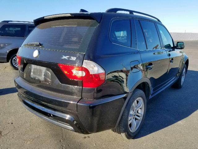 WBXPA93406WD24589 - 2006 BMW X3 3.0I BLACK photo 4