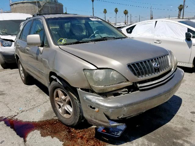 JT6GF10UXY0060473 - 2000 LEXUS RX 300 BEIGE photo 1