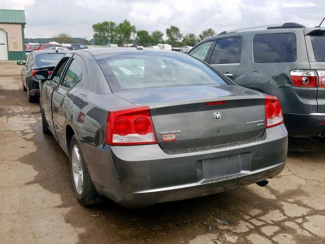 2B3CA3CV5AH269676 - 2010 DODGE CHARGER SX GRAY photo 3