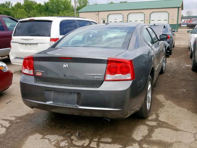 2B3CA3CV5AH269676 - 2010 DODGE CHARGER SX GRAY photo 4