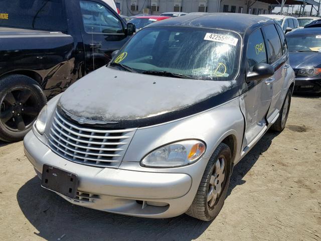 3C4FY58B44T327774 - 2004 CHRYSLER PT CRUISER TWO TONE photo 2