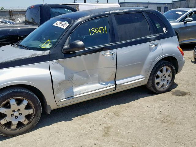 3C4FY58B44T327774 - 2004 CHRYSLER PT CRUISER TWO TONE photo 9