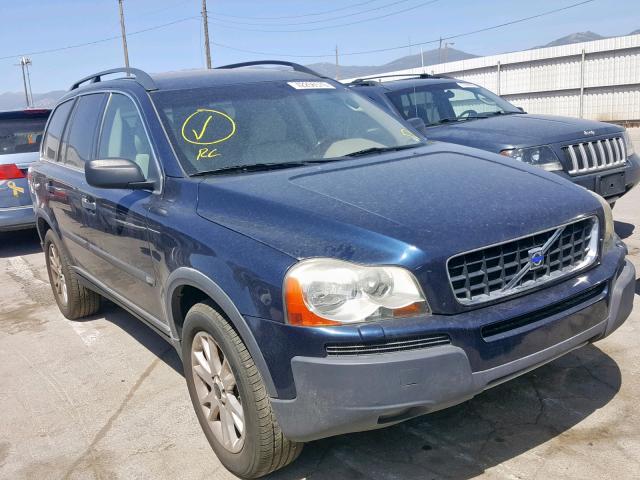 YV1CZ91H441082322 - 2004 VOLVO XC90 T6 BLUE photo 1