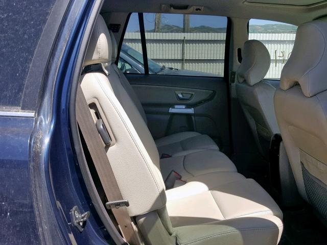 YV1CZ91H441082322 - 2004 VOLVO XC90 T6 BLUE photo 6