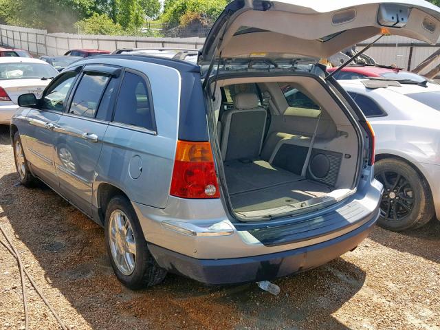 2C8GF68464R629196 - 2004 CHRYSLER PACIFICA BLUE photo 3